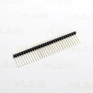 Spacing 2.54 Mm Height1.5mm 1.7mm 2.0mm 2.54 Mm Positions 2-40 Pin Single Row Single Plastic Pin Header Straight Connector