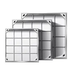 Customized Stainless Steel Septic tank Manhole Cover 60x60 Ductile Iron Manhole Cover Recessed Manhole Covers for Outdoor