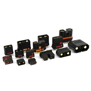 Heavy Duty Anti Spark Battery Connector QS8-S QS8 QS8S High Current 2P Brass Male Female Gold Plating Plug For RC Car & Drone