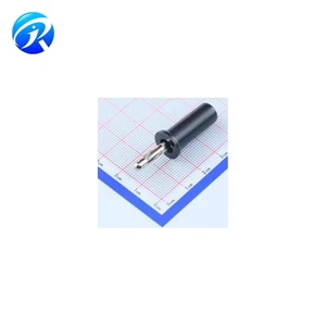 Professional Electronic Components Supplier 25.420.2 Banana head Black Banana Connector Alligator Clips 254202