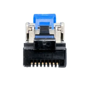 Manufacturer Wholesale High Quality CAT6A Ethernet Cable Connectors RJ45 Modular Plug FTP Shielded Male Bronze Contact
