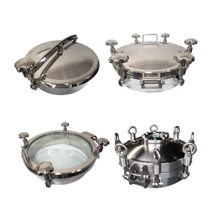 Stainless Steel Sanitary Pressure Manhole 500mm