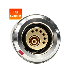 BEXKOM Waterproof Circular Connector 1*coaxial+6*signals 450V~2100V Power Signal Mixed Series for Wind Turbine Pitch Control
