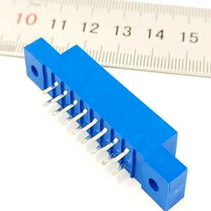 Solder Type And Plug Type Connector 3.96mm pitch 16 pin Edge Card Pci Connector manufacturing plant