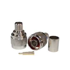 Factory N-C-J7 Connector RF Male Head N Connector Crimp RG213 400 Cable N Male Coaxial Connector
