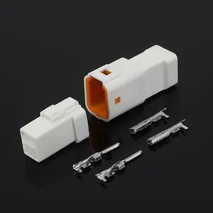 JWPF Series IP68 Auto Waterproof Connectors 2pin Female Male Electrical Automotive Connectors Auto Cable Wire Harness for Cars