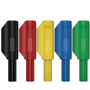 Solder 3mm Banana Plug Connecting Max. 24A Shrouded Socket Connector 3mm Banana Plug