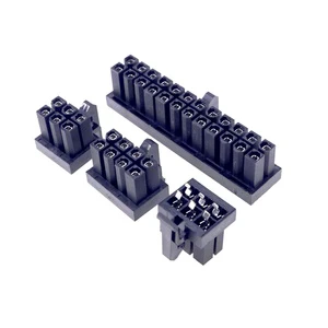 ATX CPU PCiE Power Computer Straddle Mount Edge Connector PCB Female 4.2 MM Wafer Socket With Lock