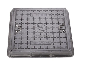 Square 600*600 Fiber Glass roads manhole cover made in China