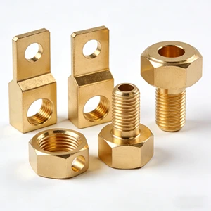 C11000/C36000 For Busbars Terminals & Valve Fittings CNC Machined Copper & Brass Electrical Components
