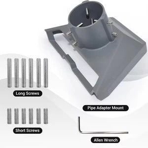 Aluminium Alloy Stand Adapter Mounting for Starlink Gen 3 V4 Pipe Adapter Weatherproof Sturdy Ground Mount Kit Accessories