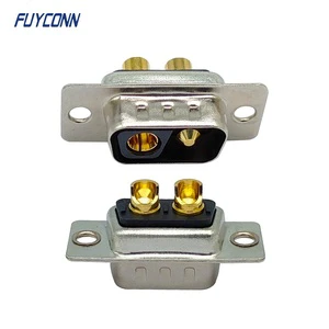 Mixed signal and power D-SUB 2V2 Connector, Solder Male 2pin 2V2 D SUB DB Connector