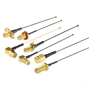RF Connector RP-SSMA 1.13mm RF Pigtail Coaxial Cable