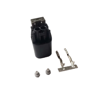 2 Pin Female Auto Electrical Connector for Car Automotive Terminal Wire Harness Assembly Cable Auto Terminal Male Female 0.6mm
