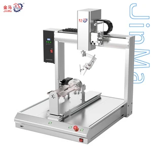 5-Axis Rotary Automatic Soldering Robot 360° Rotation Automotive Electronics Connector Wire Harness Welding
