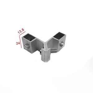 OEM Modern Design Durable Door and Window Corner Joint Aluminum Profile Connector With 90 Degrees Bracket