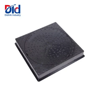Didlink EN124 B125 GGG50 Square and Round Manhole Cover for Sewage Anti-Corrosive & Waterproof Customizable Sizes
