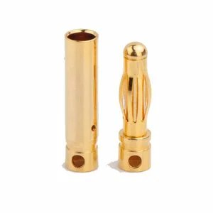 AMASS High Quality 4.0mm Banana Connector Copper Contact Material for RC Brushless Motor ESC Male/Female
