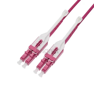 High Quality LC Duplex Uniboot Connector Fiber Optical SM MM Uniboot LC-LC Patch Cord