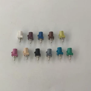 Antenna Wire Waterproof Crimp FAKRA Male Plug Rf Coaxial Connectors for RG174 Cable (11 Colors)