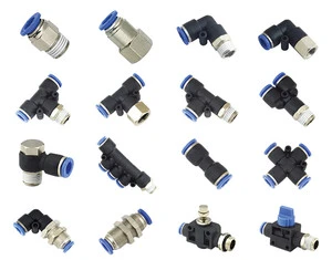 Ningbo Manufactory Supplier High Quality Pneumatic One Touch Tube Fitting Quick Connector