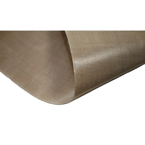 Non Toxic Texture Fireproof Heat Press Transfer Sheet High Temperature PTFE Coated Fiberglass Cloth For Welding Cutting 0.65mm