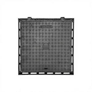 Cast Iron Durable Anti-Corrosion Manhole Cover for Drainage Systems Walkways/Parks Outdoor Use