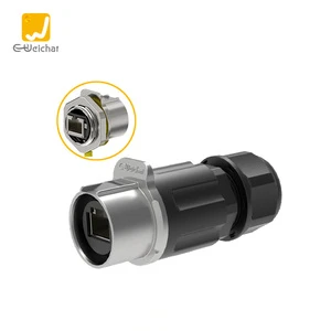 Wholesale IP68 Waterproof Rj45 Connectors Male Female Cable Assembly Panel Ethernet Wire Rj45 Connector