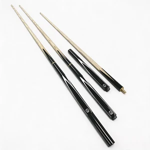 Factory Wholesale SLP Heifeng Series High Quality Snooker Cue Black White Style 3/4 Joint 9.5mm Tip Aluminum Alloy Connector