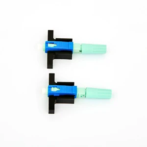 Quick Assembly Sc Upc Fiber Optic Fast Connector For Drop Cable