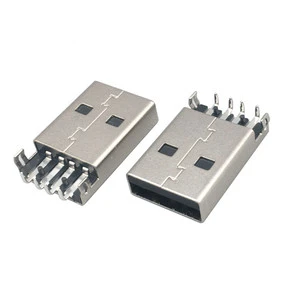 USB 2.0 Male 4-Pin Connector Data Interface Charging Plug