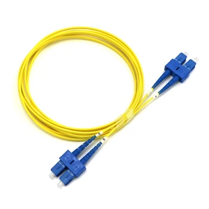 LC SC FC ST APC Singlemode Multimode Simplex Duplex Fiber Optic Patch Cord 2mm LSZH for Optical Network Connection