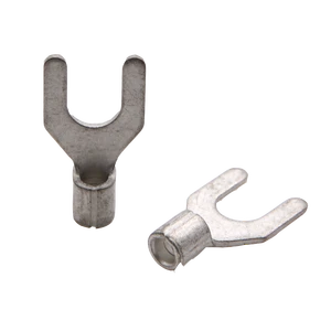 Custom High Quality YORH-PEEO Non-Insulated Spade Terminal Lugs