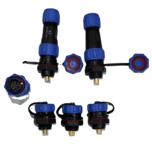Factory OEM Weipu Industrial Connector - SP11/SP13/SP17/SP21/SP29 Plastic Circular Type, IP68 Waterproof for Electrical Use