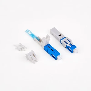 Patented Product Telecom Grade Low Insertion Loss 52mm Fiber Optic Fast Connector SC APC SC UPC for FTTH