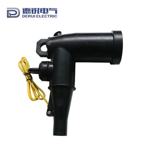 DERUI 10 KV Gloss Varnished High Voltage Cable Terminal Connector Yellow Retaining Cord Industrial Copper For Electrical Network