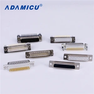 25-Pin D Sub Right Angle Male Connector Industrial Controller Connectors for PCB Boards