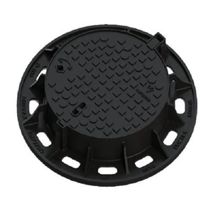 BS EN 124 Road Drainage Lockable Ductile Iron Used Manhole Cover Sewer Main Hole Covers With Frame