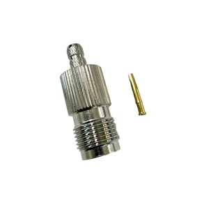 Factory Supply TNC-C-K3 Coaxial Connector Female TNC Connector Crimp RG58 RG142 Coaxial Cables