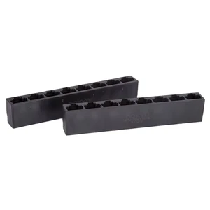 Factory Price 1x8 Port RJ45 Keystone Connector Unshielded Tab Down Network Ethernet Connectors Without LED