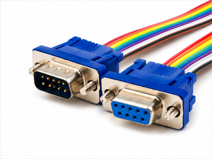 Industrial Shielded DB9 Male to Female Cable D-Sub 9Pin RS232 COM Port Extension Adapter Cable DB9 Serial Connection Wire Harnes