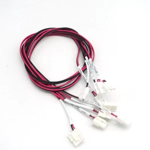 Professional 2.54mm 2/3/4/5/6 Pin Adapter Female Plug PTFE Insulated Electronic SH JST ZH PH XH Custom Cable Assembly