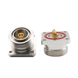 High Performance RF Coaxial Connectors with Screw-Coupling Design for Radio Transceivers