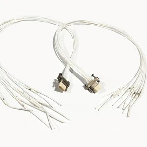 ELT Micro Rectangular Connector D-sub Plug J30J Series Male 9 Pins Model J30JB2-9TJL90-300 300V 3A 5000M Communication Wire