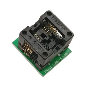 Narrow Wide SOP8 to DIP8 IC Test Burn-in Sockets Conversion Bounce Sockets SMD Burn-in Sockets