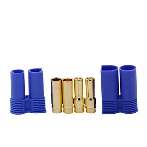 EC5 Banana Plug Connectors Female Male 5.0mm Gold Bullet Connector for RC ESC LIPO Battery Device Electric Motor