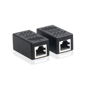 RJ45 CAT5 CAT6 CAT6a Coupler Extender Connector Ethernet Cable Extender Ethernet Coupler Female to Female Rj45 Connector