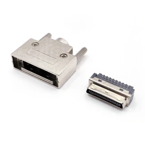 DH40-37S 37pin Male Solder Assembly,zinc Alloy Hood with Screw,DH40-37S Connector for Cable