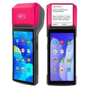 Mobile Payment Machine Portable Android POS System 4G NFC Bluetooth USB Handheld Mini POS Terminal