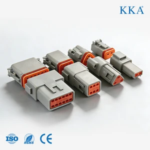 DT Series 2-12 Pin Plug-In Automotive Connector Terminals Kits DT04/DT06 for Transportation and Commercial Vehicles China